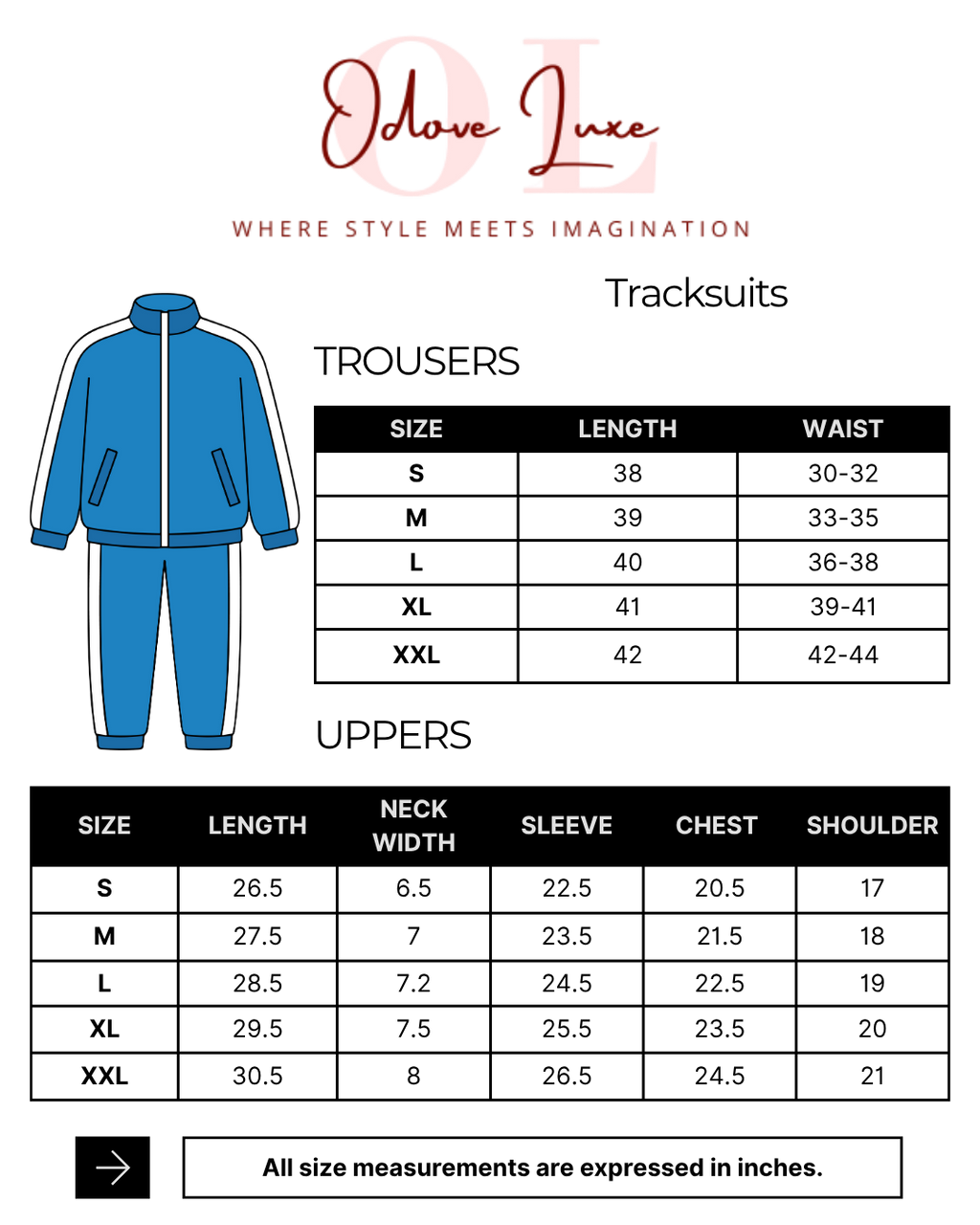 Black Premium Tracksuits