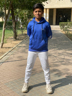 Kids Tracksuit -Contrast Edition Blue /White