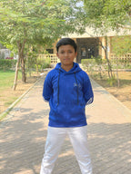 Kids Tracksuit -Contrast Edition Blue /White