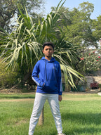 Kids Tracksuit -Contrast Edition Blue /White