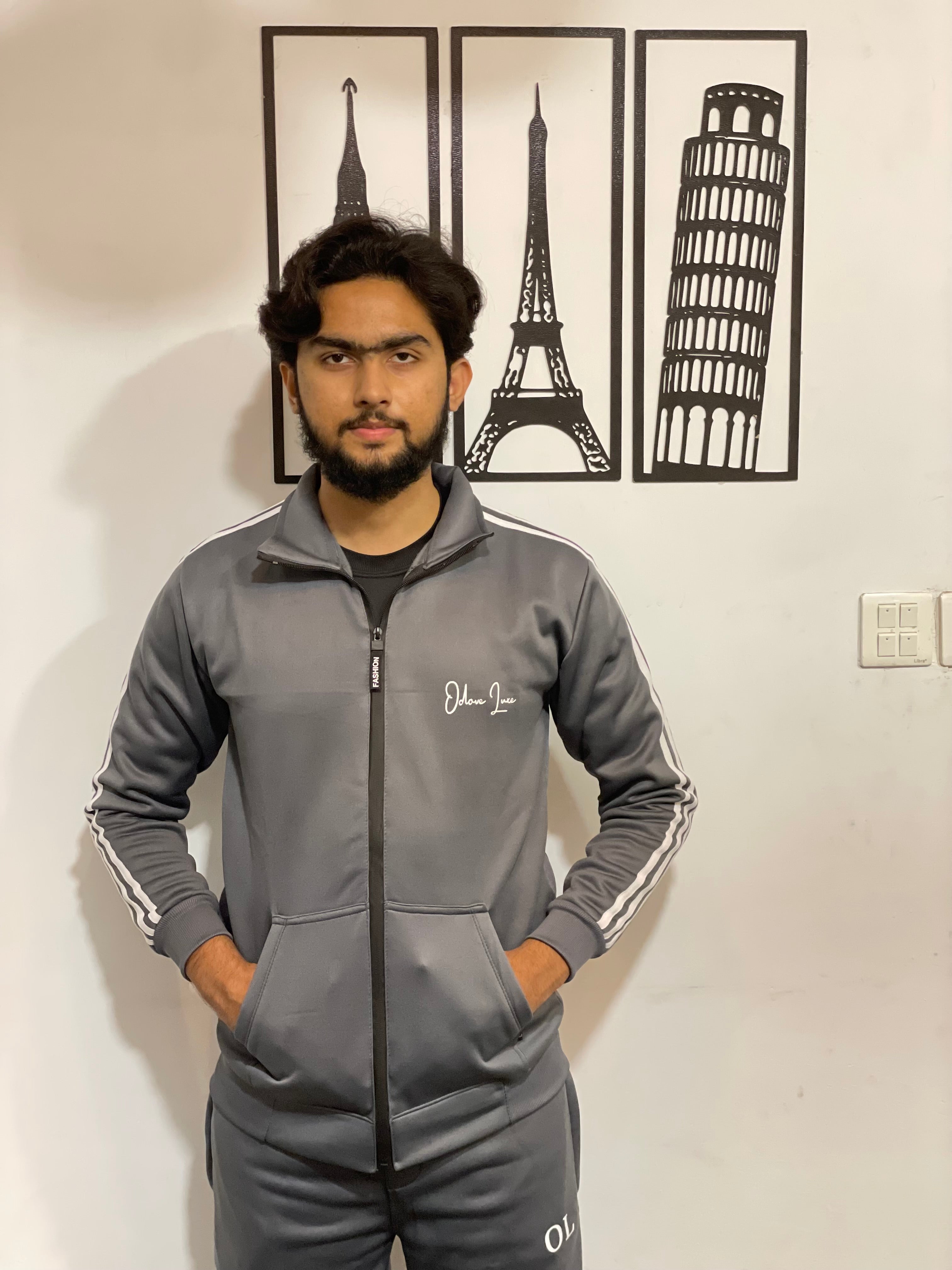 Smokey Grey Premium Tracksuits