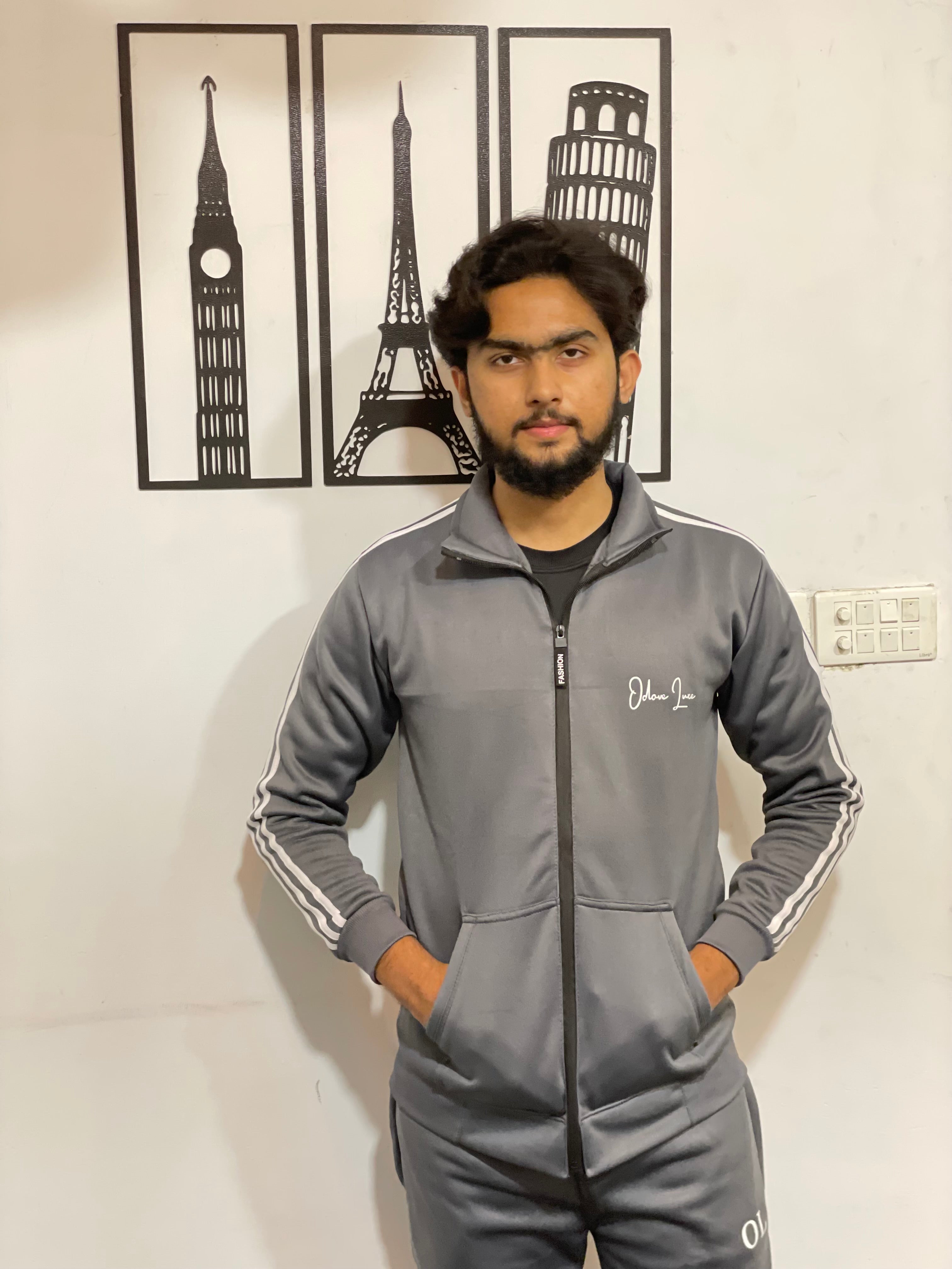 Smokey Grey Premium Tracksuits