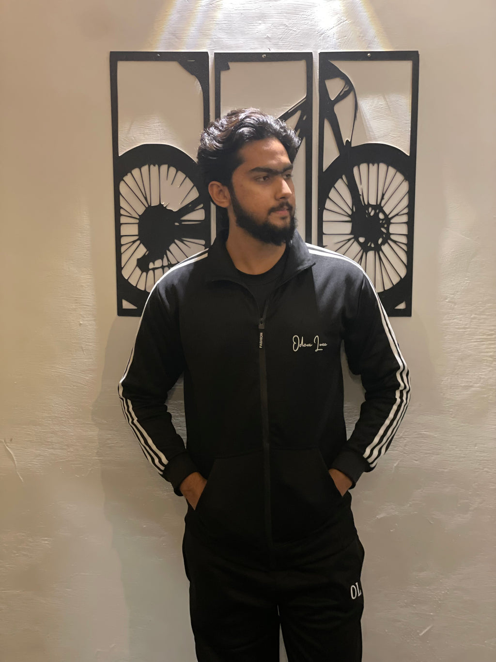 Black Premium Tracksuits